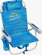 Tommy Bahama Backpack Beach Chairs, Blue, 2 Pack