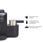 Keurig K-Cafe Single Serve K-Cup Coffee, Latte And Cappuccino Maker - Dark Charcoal
