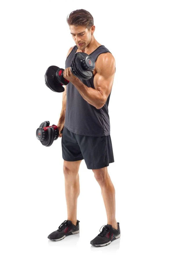 Bowflex SelectTech 552 Adjustable Dumbbells, 5-52.5 lb Pair - 552