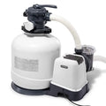 Intex 3000 GPH Sand Filter Pump For Above Ground Pools With Timer And HydroAeration Technology