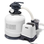 Intex 3000 GPH Sand Filter Pump For Above Ground Pools With Timer And HydroAeration Technology