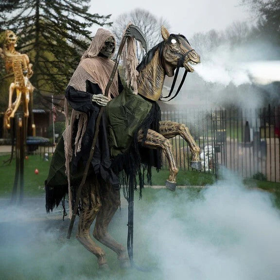 Reaper's Ride Animatronic Moving Prop - 7'L 6'W 7'H
