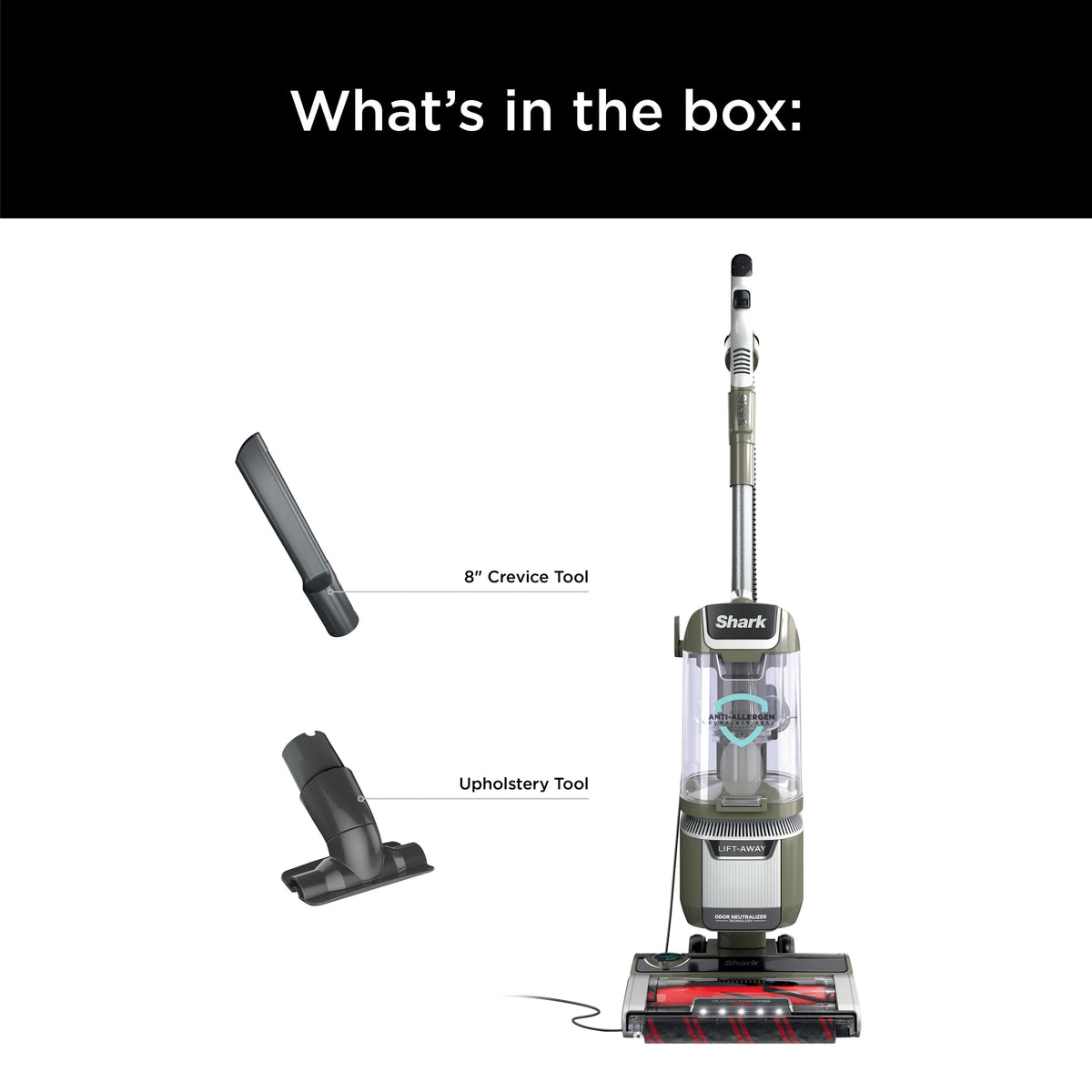 Shark Rotator Pet Lift-Away ADV Upright Vacuum, Bagless, Sage - LA700