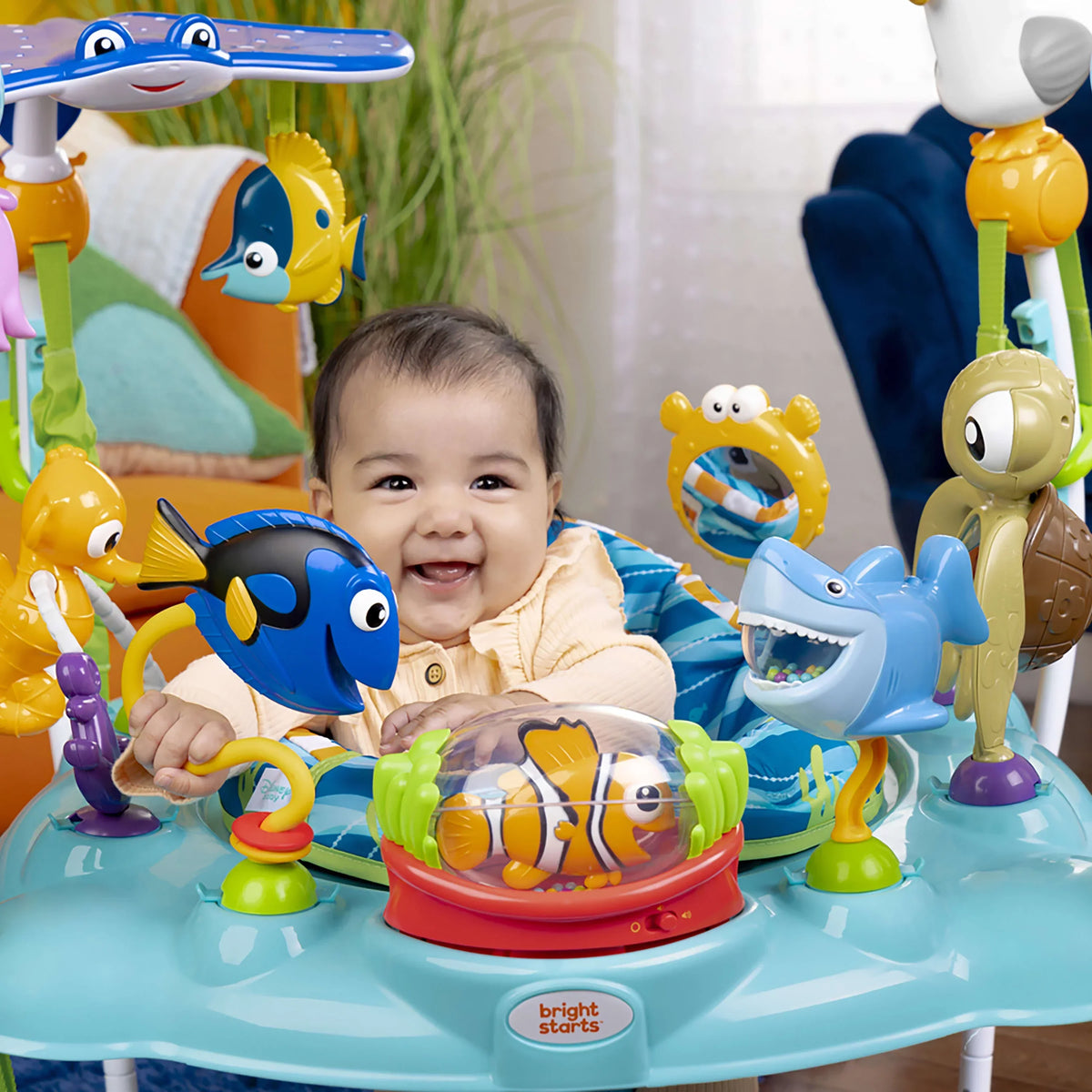 Disney Baby Finding Nemo Adjustable Activity Center Jumper - Bright Starts