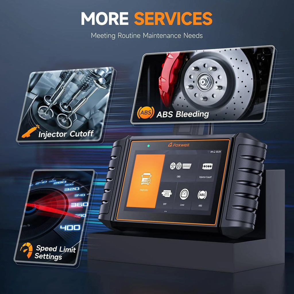 Heavy Duty Truck Diagnostic Scanner With DPF Regen And Injector Cutoff - HD500