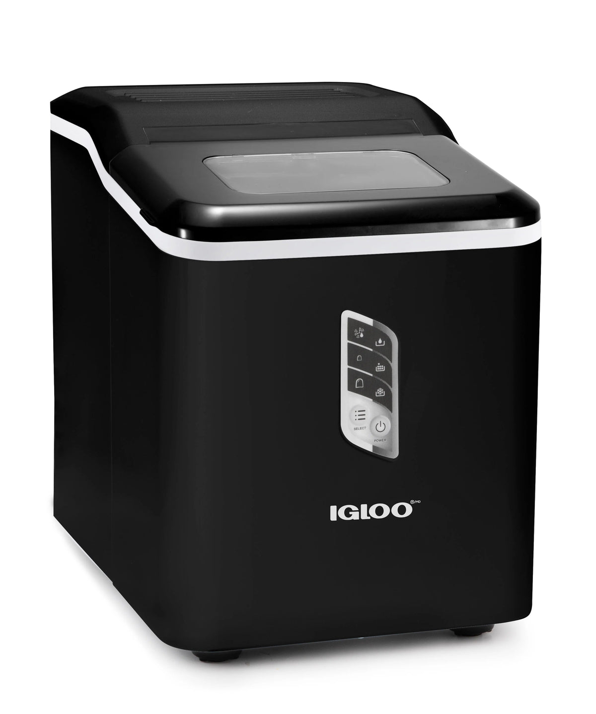 Igloo Self-Cleaning Countertop Ice Maker, 1.5 qt, 26 lbs/24 Hours, Aqua