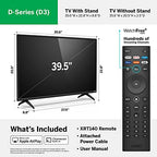 VIZIO 40-Inch D-Series Full HD 1080p Smart TV With AMD FreeSync And Apple AirPlay - D40F-J09