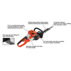 Echo Gas Powered Hedge Trimmer, 20 in 21.2 cc 2-Stroke, Double-Sided Blades - HC-2020AA