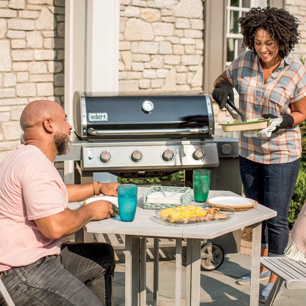 Weber Genesis II E-410 Natural Gas Grill, Black - 67011001