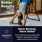 TEETER Inversion Table With Heat And Vibration Cushion, Black - EP-560 Ltd.