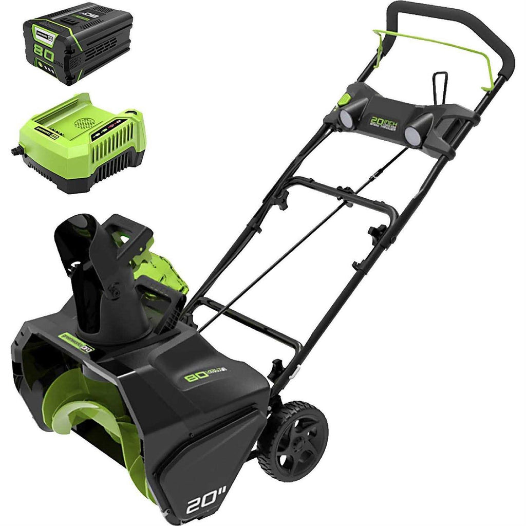 Greenworks 80V Cordless Brushless Snow Blower