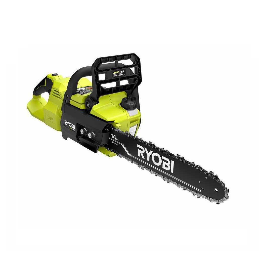 RYOBI 40-Volt HP Brushless 14 in Cordless Chainsaw - Ry405010