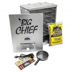 Smokehouse Big Chief Front Load Electric Smoker, 846 sq in Cooking Area, Aluminum - 8492613
