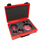 Reed Plastic Pipe Fitting Reamer Kit, 6-Piece With Case - PPRK6 (04529)
