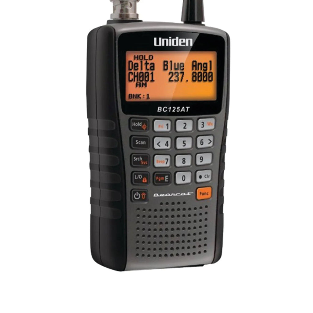 Uniden Bearcat Compact Handheld Analog Scanner - BC125ATPT
