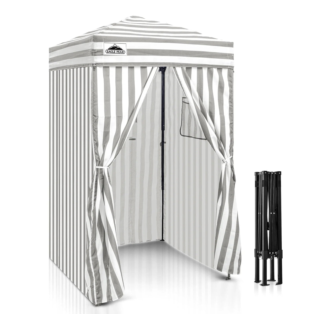 EAGLE PEAK Ultra Compact 4 ft x 4 ft Pop-Up Changing Room Canopy - Flex