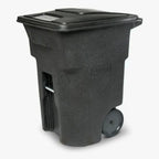Toter 96 Gallon Trash Can With Smooth Wheels And Lid