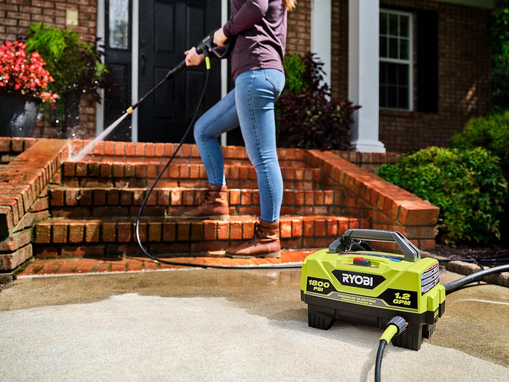 RYOBI 1800 PSI Electric Pressure Washer - 13 Amp