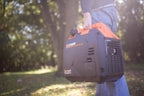 WEN Portable Inverter Generator 2350-Watt Gasoline, Black - 56235i