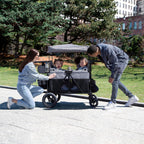 Delta Children Jeep Wrangler Deluxe 4 Seater Stroller Wagon