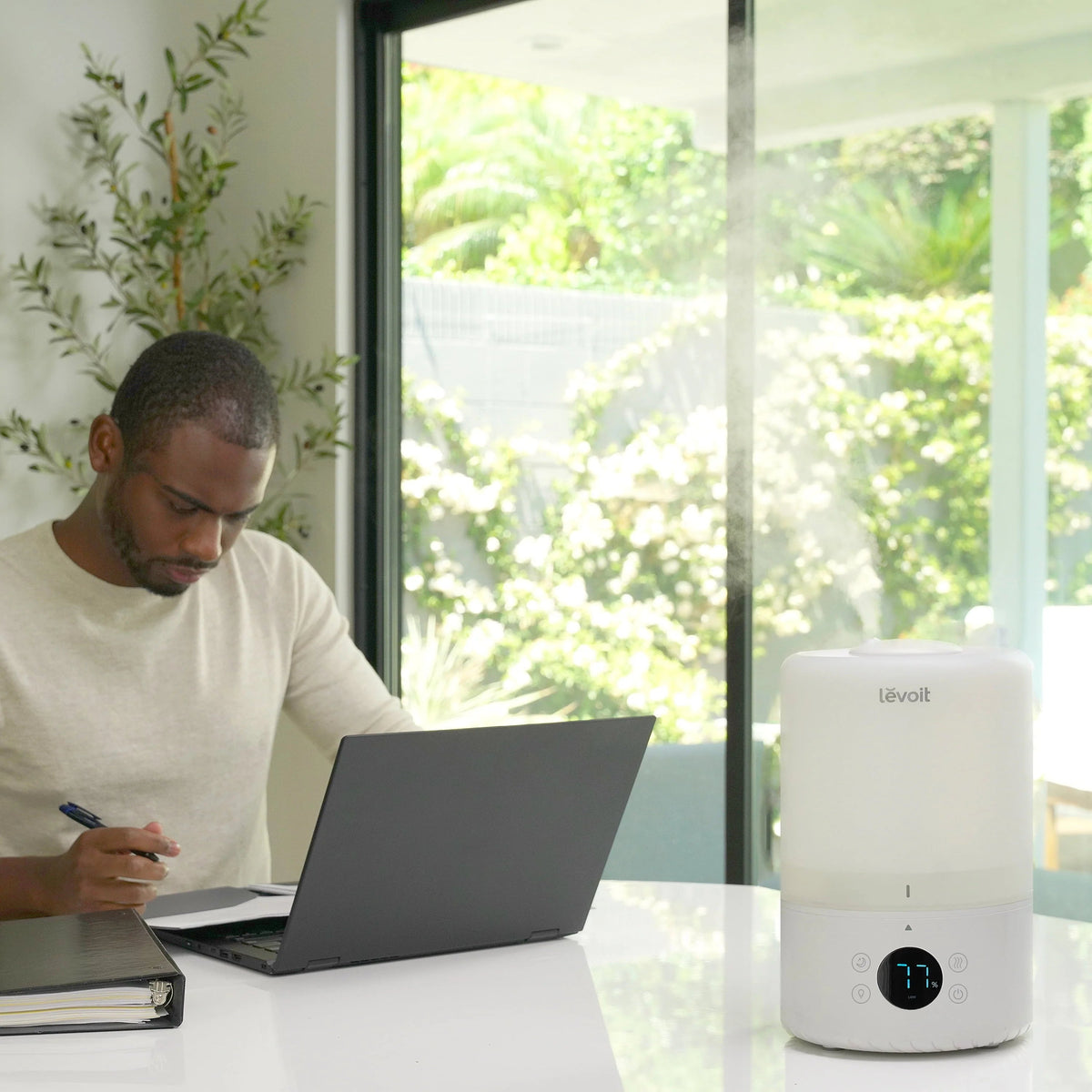 Levoit Smart Cool Mist Top-Fill Humidifier, 3 Liter, White - Dual 200S