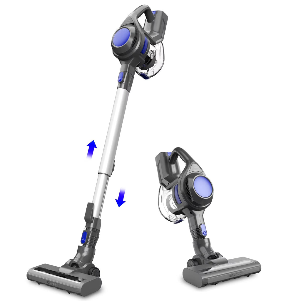MOOSOO 4-in-1 Cordless Stick Vacuum Cleaner, 1.3L, 120W - XL-618A