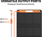 Jackery Bifacial Portable Solar Panel, 200W, IP68 - SolarSaga 200W