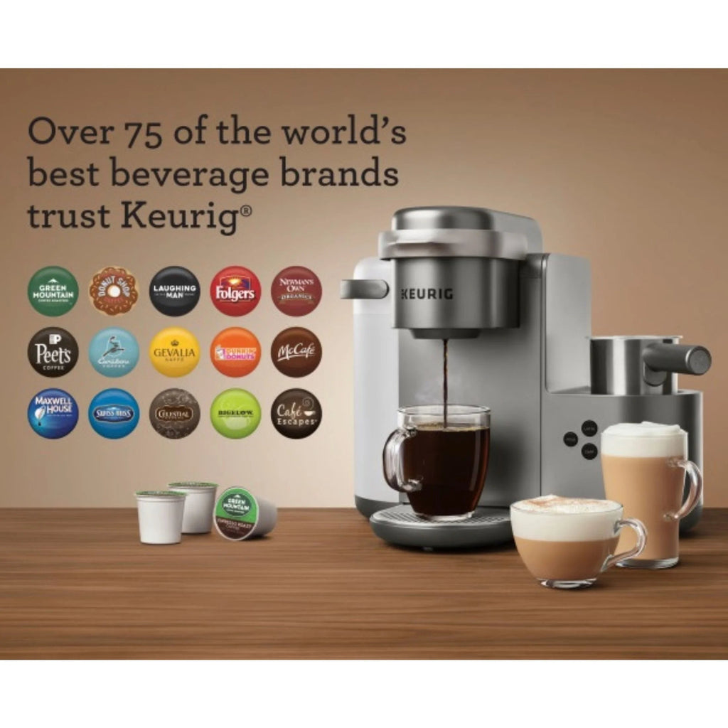Keurig K-Cafe Single Serve K-Cup Coffee, Latte And Cappuccino Maker - Dark Charcoal
