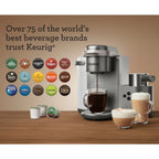 Keurig K-Cafe Single Serve K-Cup Coffee, Latte And Cappuccino Maker - Dark Charcoal