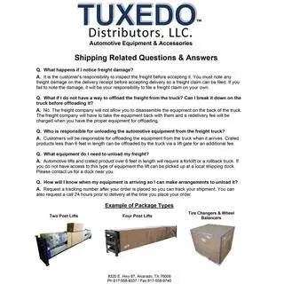 TUXEDO Motorcycle Lift Side Extensions Kit, 2 x 12 in - M-SideExt