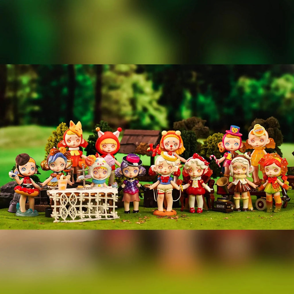 HAOHAINA Fashion Trendsetter Series Blind Box Action Figures, 12-Pack