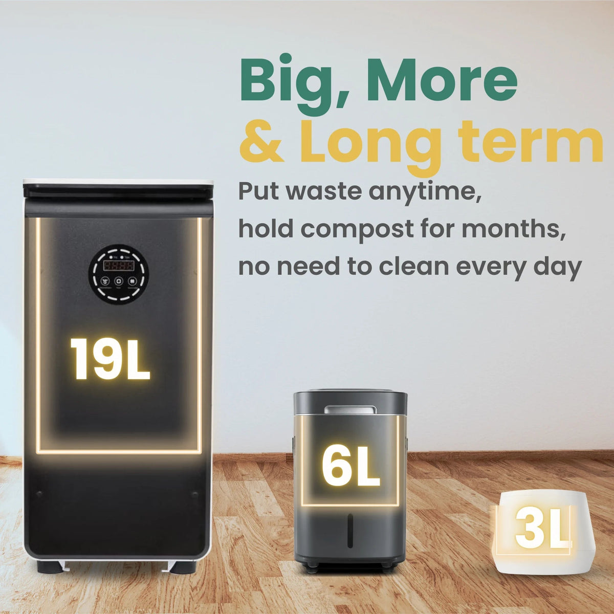 GEME Electric Composting Bin, 19L - Bio Smart