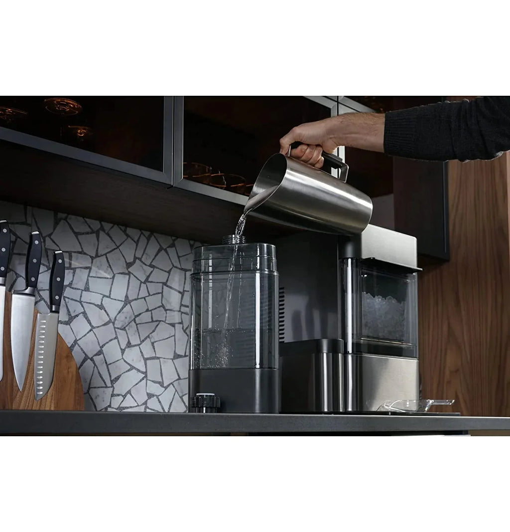 GE Profile Opal 2.0 Nugget Ice Maker, 24 Pounds Per Day, Black Stainless - XPIO23BCBT