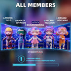 HAOHAINA Fashion Trendsetter Series Blind Box Action Figures, 12-Pack