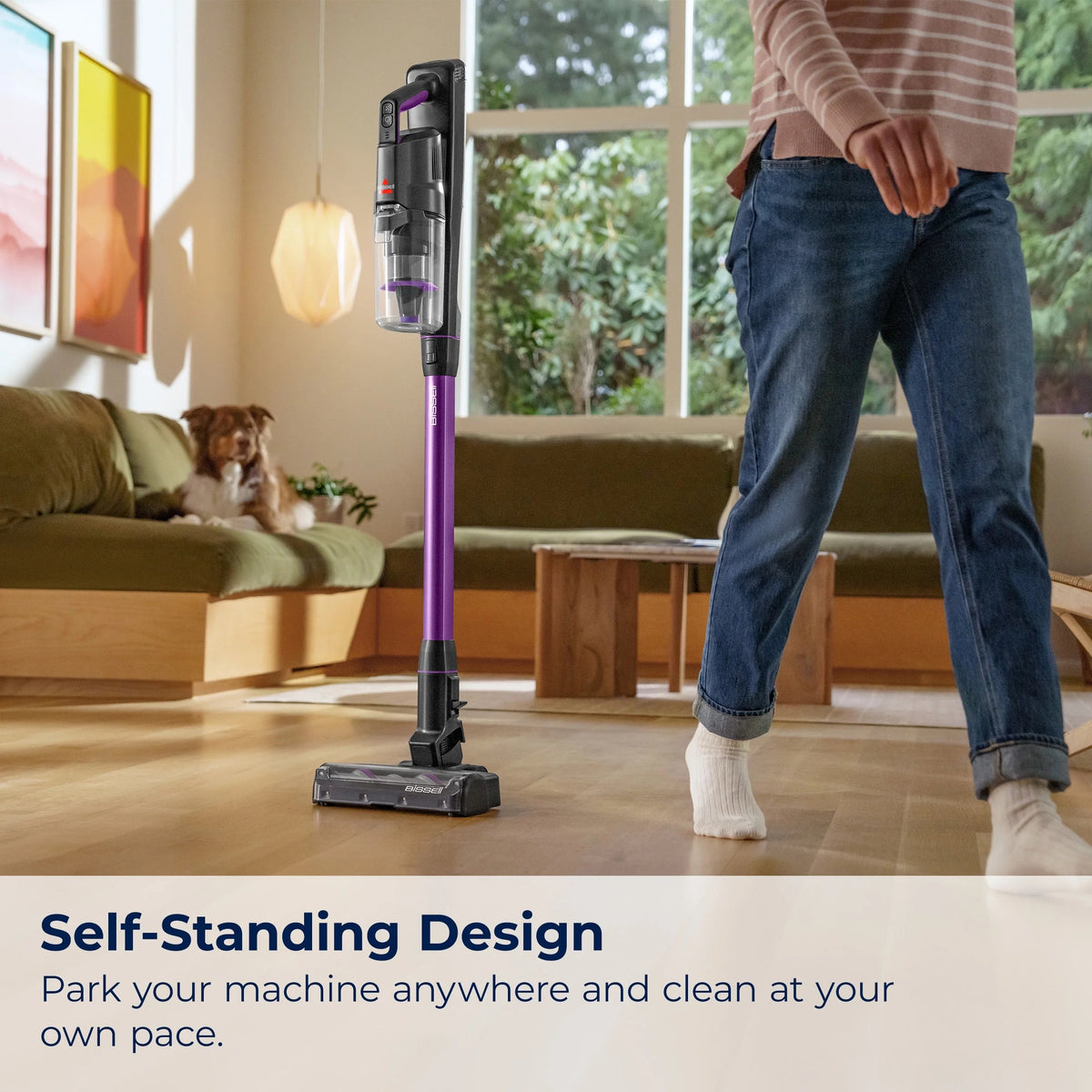 BISSELL PowerClean FurFinder 200W Self-Standing Cordless Stick Vacuum - 4031
