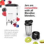 Blendtec Professional 800 Blender With WildSide+ Jar, 90 oz, Black - P800C2901-A1AP1D