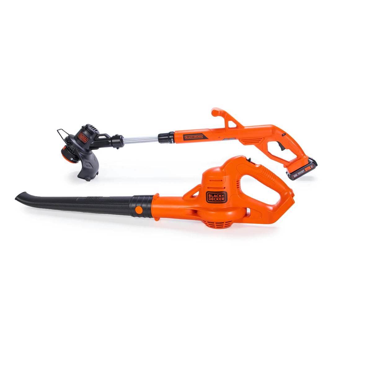 BLACK+DECKER 20V MAX Lithium 10 In. String Trimmer/Edger And Hard Surface Sweeper Combo Kit - LCC221