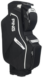 PING Traverse Cart Golf Bag - Black/White, 14-Way Top, 2.5Kg