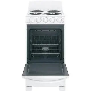 Hotpoint 20-Inch 4-Burner Freestanding Electric Range - White