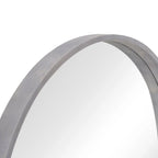 Classic Farmhouse Round Wooden Frame Wall Mirror - 24-inches, 28-inches, 32-inches