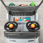 Kids 2-Seat Side-by-Side Push Ride-On SUV - Blue Or Gray