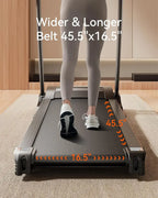 Foldable Home Treadmill With 3HP Motor, Auto Incline Adjustment And Bluetooth Connectivity