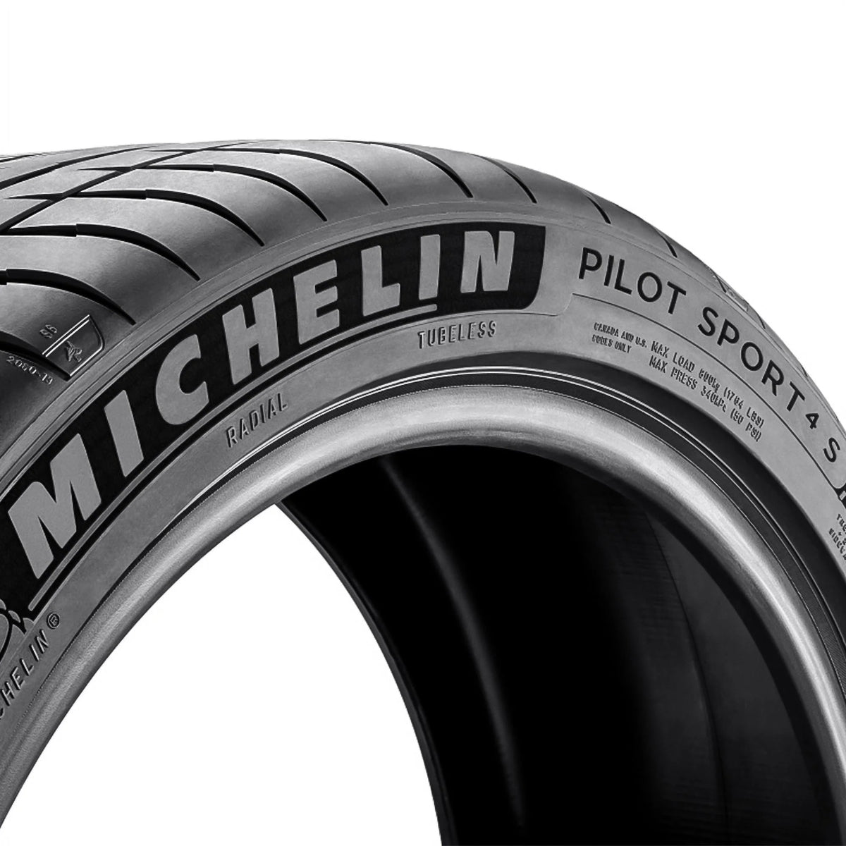 Michelin Pilot Sport 4S Performance Passenger Car Tire 315/30ZR20 104Y XL