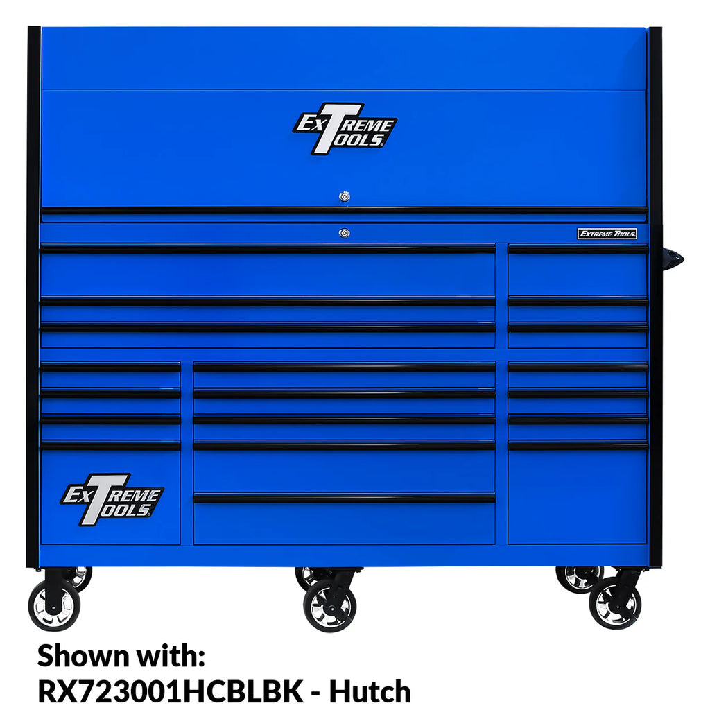 Extreme Tools 72-in x 30-in 19-Drawer Roller Cabinet With 250 lb Drawer Slides - RX723019RC-250