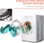 Portable Clothes Dryer 1.8 cu. ft. White - CD-7-NEW