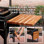 Backyard Discovery Argentine Santa Maria Wood Fire & Charcoal Steel BBQ Grill, Brasero - 723 Square Inch