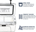 YETI Tundra 75 Cooler, Desert Tan - 100.75010000