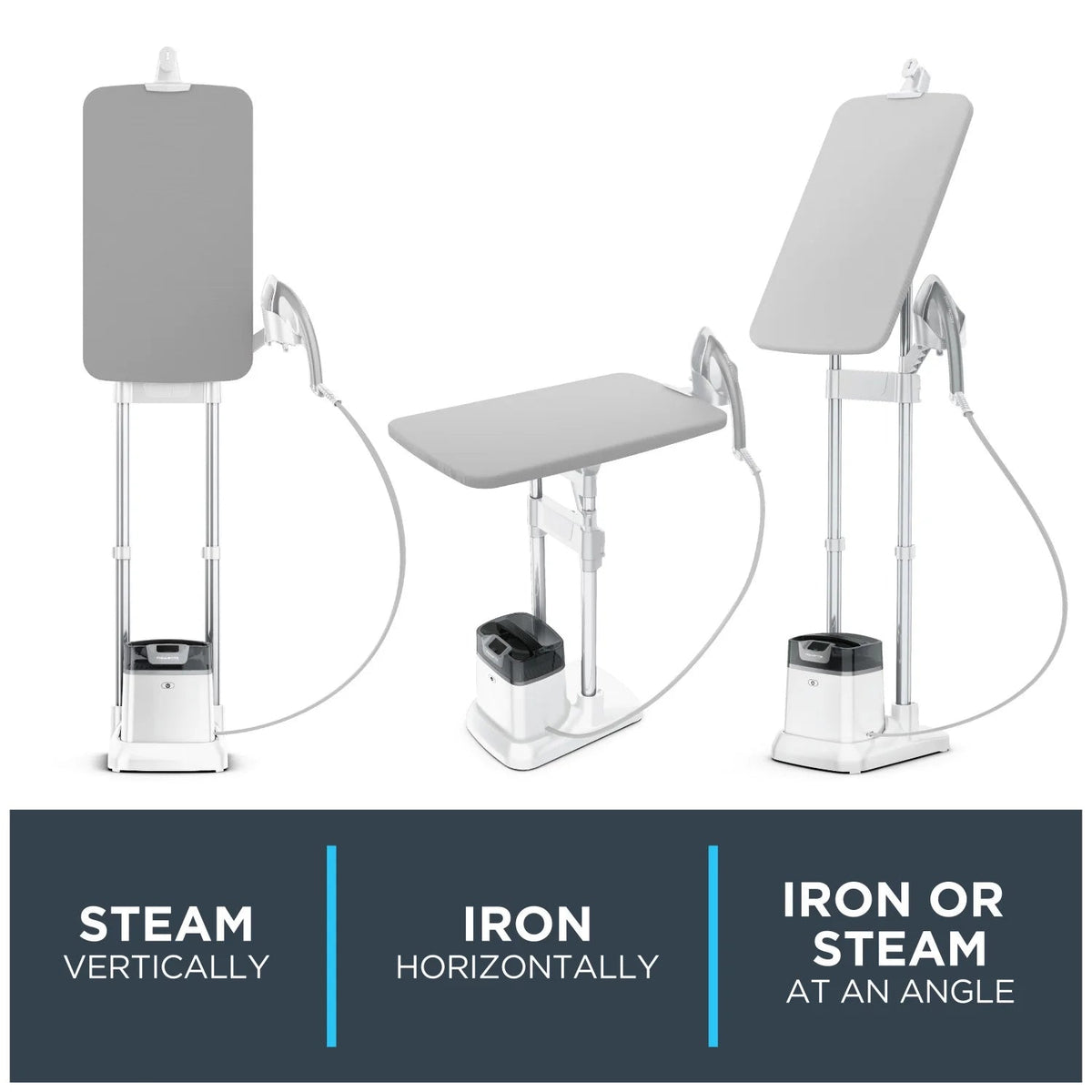 Rowenta IXEO Full-Size Garment Steamer With Ironing Board, 65 Inch, 1500 Watts - QR1410