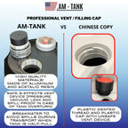AM - Tank Portable Diesel And DEF Combo Tank, 105gl + 13gl, With 12V Pumps - AM-TANK 105gl
