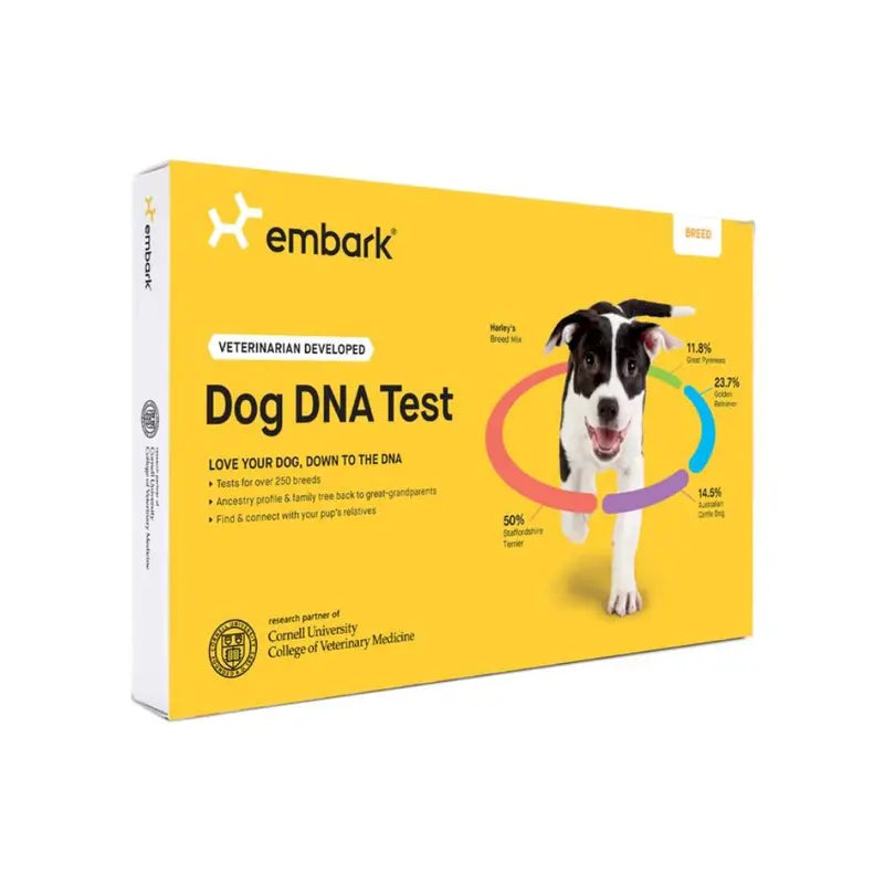 Embark Dog DNA Breed Identification Test Kit With Doggy Relative Finder